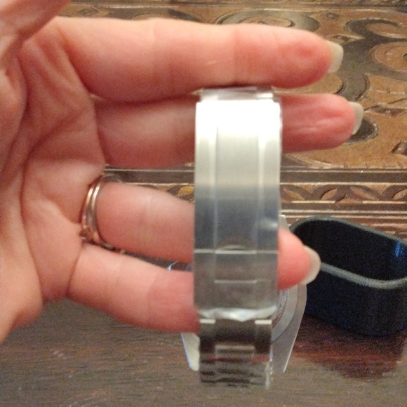 40 MM Custom made Men's watch 904L Stainless steel case and Bezel - Picture 5 of 5